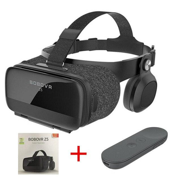 NEW Global Version BOBOVR Z5 Virtual Reality Headset VR Box 3D glasses Cardboard for Daydream smartphones Full package  GamePad