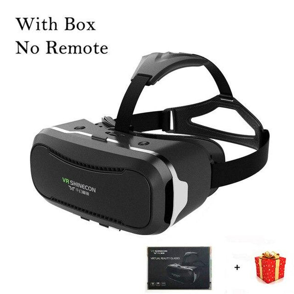 VR Shinecon 2.0 2 II VR Casque Headset Video 3 D 3D Virtual Reality Glasses Goggles For iPhone Android Smartphone Helmet Smart