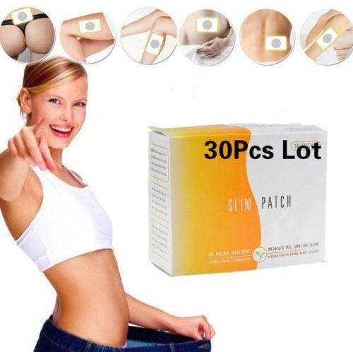 30pcs Slim Patch Stomach Fat Burning Navel Stick Slimming Weight Loss Burn Fat Anti Cellulite Cream Parches Adesivo Emagrecedor