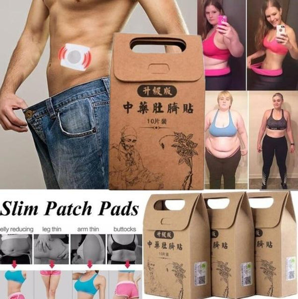 30pcs Slim Patch Stomach Fat Burning Navel Stick Slimming Weight Loss Burn Fat Anti Cellulite Cream Parches Adesivo Emagrecedor