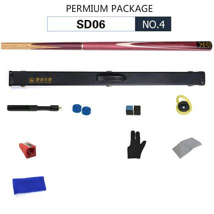 Jianying Billiards Club Set Black Eight British Snooker Billiards Club Pool Cue Billiard Accessories
