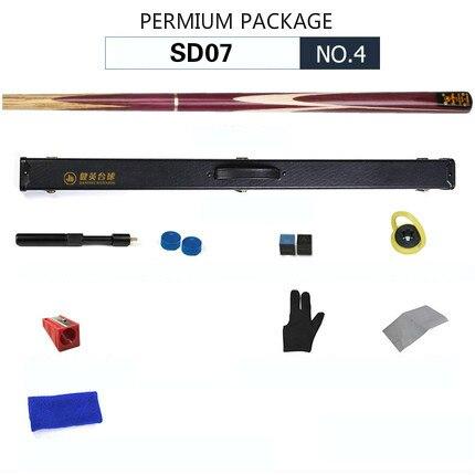 Jianying Billiards Club Set Black Eight British Snooker Billiards Club Pool Cue Billiard Accessories