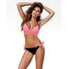 ESSV 2019 Bikini Women Swimsuit Push Up Swimwear Criss Cross Bandage Halter Bikini Set Beach Bathing Suit Swim Wear S~XXL