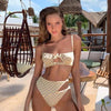 2019 Sexy Bikini mujer Swimwear Women Swimsuit Brazilian Bikini Set Solid Bathing Suits Beach Wear Biquini maillot de bain femme