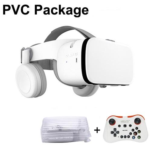 Bobovr Z6 3D Glasses Virtual Reality Immersive VR Headset Bluetooth Wireless Smartphones Google Cardboard Box with Controller