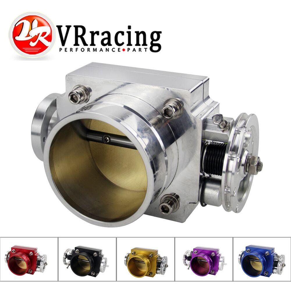 VR RACING - NEW THROTTLE BODY 70MM THROTTLE BODY PERFORMANCE INTAKE MANIFOLD BILLET ALUMINUM HIGH FLOW VR6970