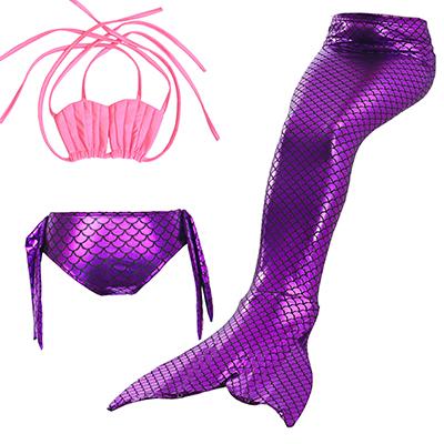 NAVSEGDA Girls Swimwear 2019 New Lovely Children Baby Bath Split Swimsuit Costume Mermaid Tail Princess Bikini Set Dress