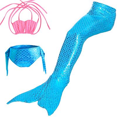 NAVSEGDA Girls Swimwear 2019 New Lovely Children Baby Bath Split Swimsuit Costume Mermaid Tail Princess Bikini Set Dress