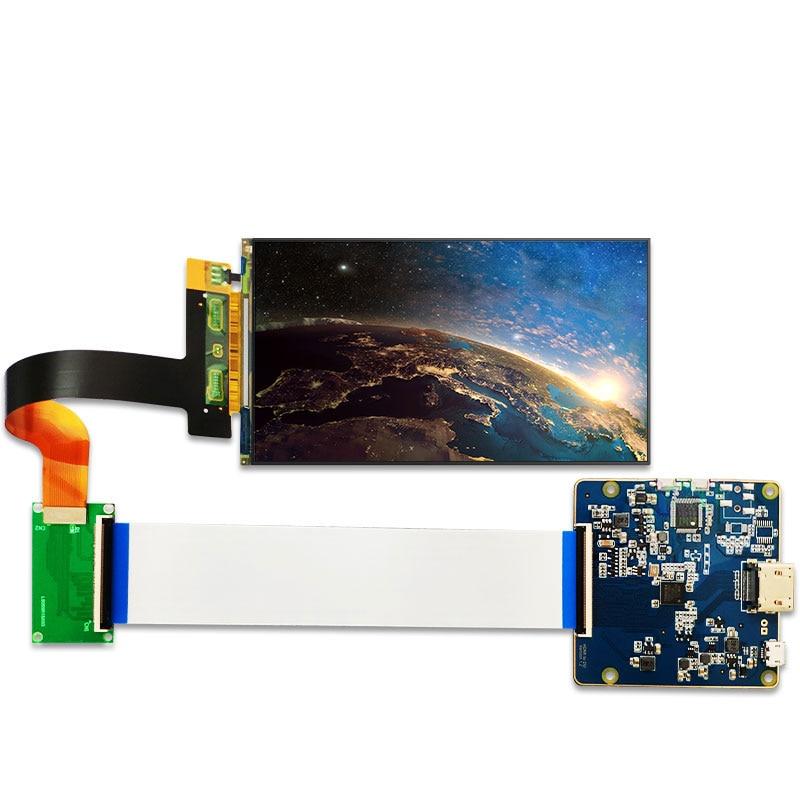 5.5 inch 2K IPS LCD 1440x2560 screen display with HDMI to MIPI controller board for 3d printer lcd VR projector