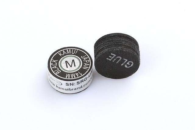 KAMUI Pool Cues Tips Black SS/S/M/H Snooker Cue Tip 11mm/14mm Durable Tips Billiard Accessories Professional Nine Ball 2019