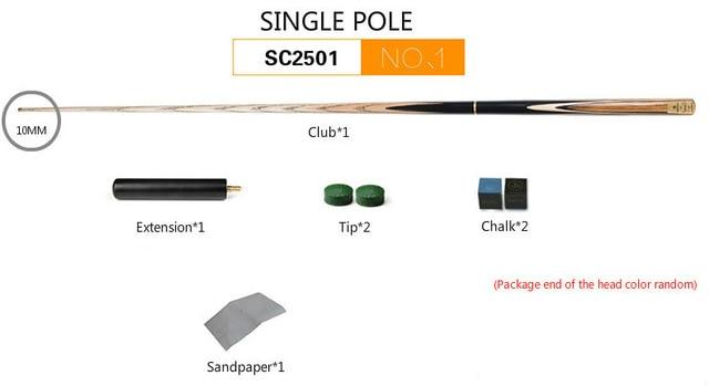 Billiard Cue Set Supplies Small Head Split British Black 8 Snooker Billiard Club Set Club Billiard Accessories