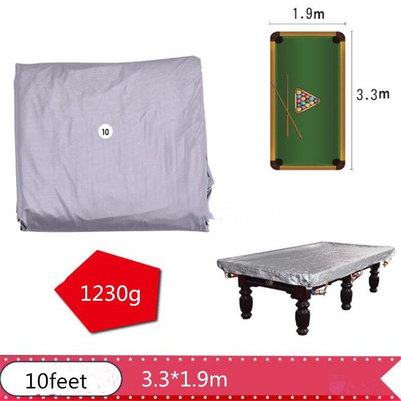PVC Table Billiard Cover 7/8/9/10/11 feet Billiard tennis Table Cover Rip Resistant Oxford Pool Table Billiard Cover