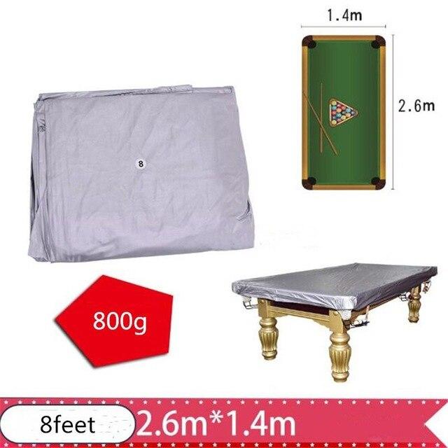 PVC Table Billiard Cover 7/8/9/10/11 feet Billiard tennis Table Cover Rip Resistant Oxford Pool Table Billiard Cover
