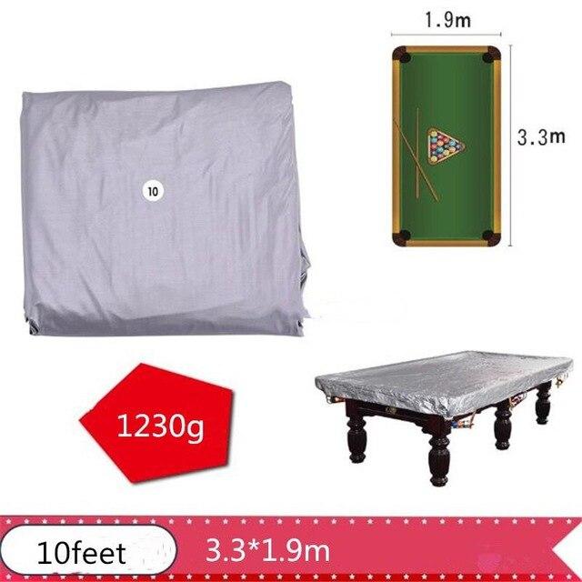 PVC Table Billiard Cover 7/8/9/10/11 feet Billiard tennis Table Cover Rip Resistant Oxford Pool Table Billiard Cover
