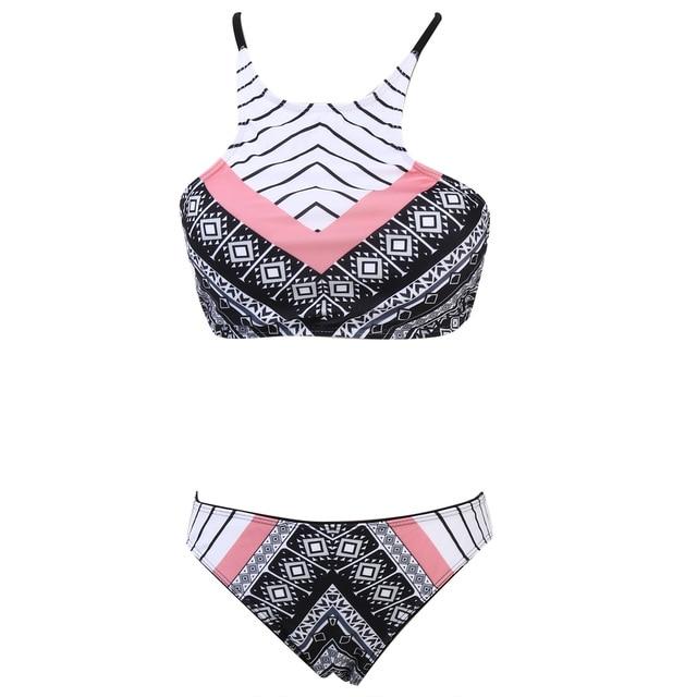 Hot Bikini Set 2019 Women Push up Bikini padded bandage swimwear swimsuit Beach Bathing Suit