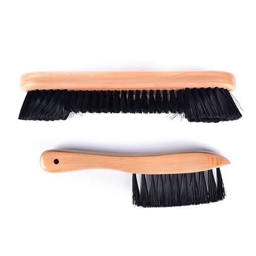 2 Size 9" Brush and Rail Brush Plastic Wood Pool Table Cleanning Tool Billiard Accessories Snooker and Pool Table Brush