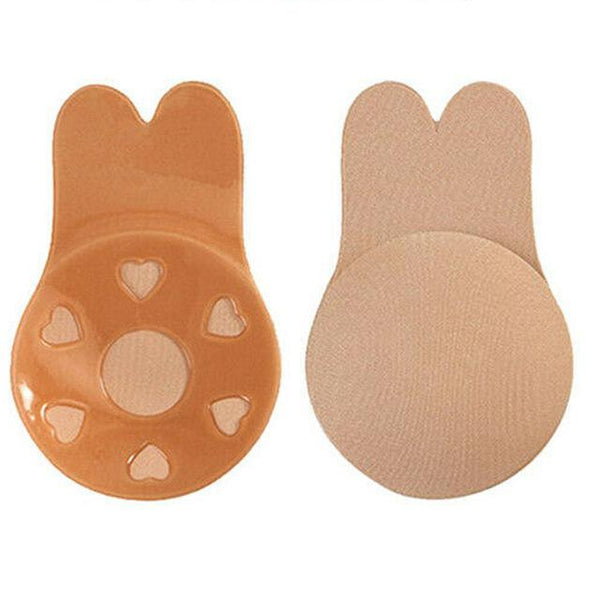 2pcs Bikini Pads Swimwear Women Bra Self Adhesive Silicone Lift Up Tape Lifting Chest Sticker Swimsuit Nipple Cover Bikinis 2019