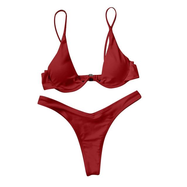 low waist bikinis 2019 mujer mini thong bikini brazilian sexy Bathing Suit swimwear women swimsuit biquini girls 2.0#