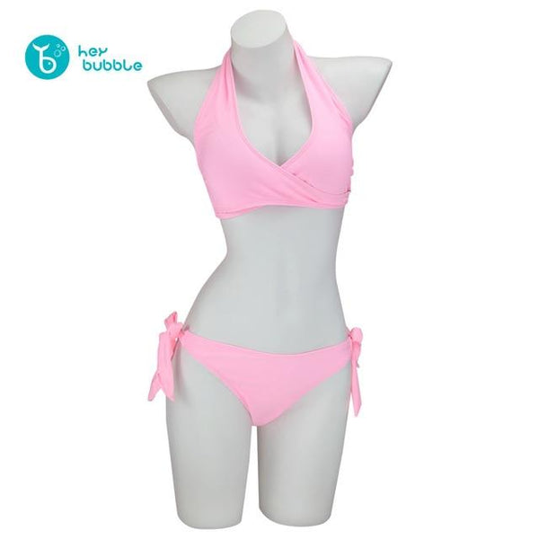 Bikini 2019 Swimwsuit Women Sexy Swimwear Push up Bikini Bandage Halter Bikini Set Low Waist Padded Beachwear Drop shipping S-XL