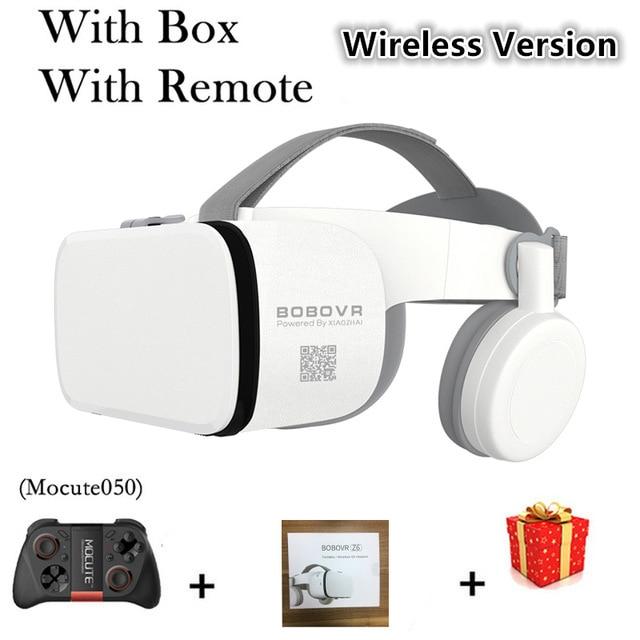Bobo Bobovr Z6 Casque Helmet 3D VR Glasses Virtual Reality Headset For iPhone Android Smartphone Smart Phone Goggles Lunette Ios