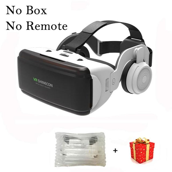 VR Shinecon G06E Casque Helmet 3D Glasses Virtual Reality Lens For iPhone Android Smartphone Smart Phone Headset Goggles 3 D Ios