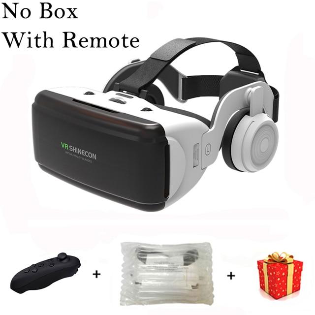 VR Shinecon G06E Casque Helmet 3D Glasses Virtual Reality Lens For iPhone Android Smartphone Smart Phone Headset Goggles 3 D Ios
