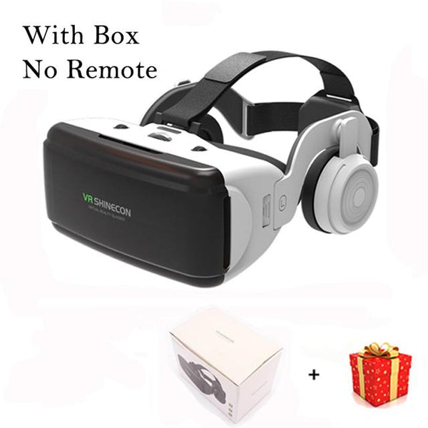 VR Shinecon G06E Casque Helmet 3D Glasses Virtual Reality Lens For iPhone Android Smartphone Smart Phone Headset Goggles 3 D Ios