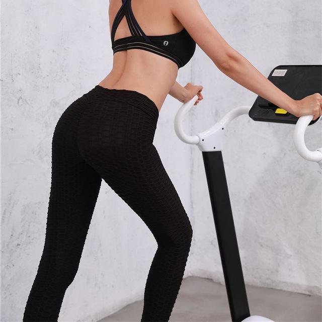 Anti Cellulite Compression Leggings Oppressing Mesh Fat Burner Design Weight Loss Yoga Leggings Compression Slimming Products